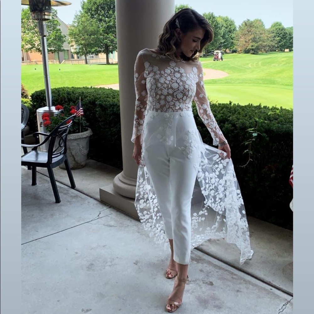 Rime Arodaky Bridal jump suit